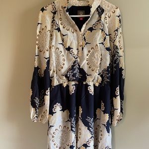 Vince Camuto Dress with Pockets and Belt